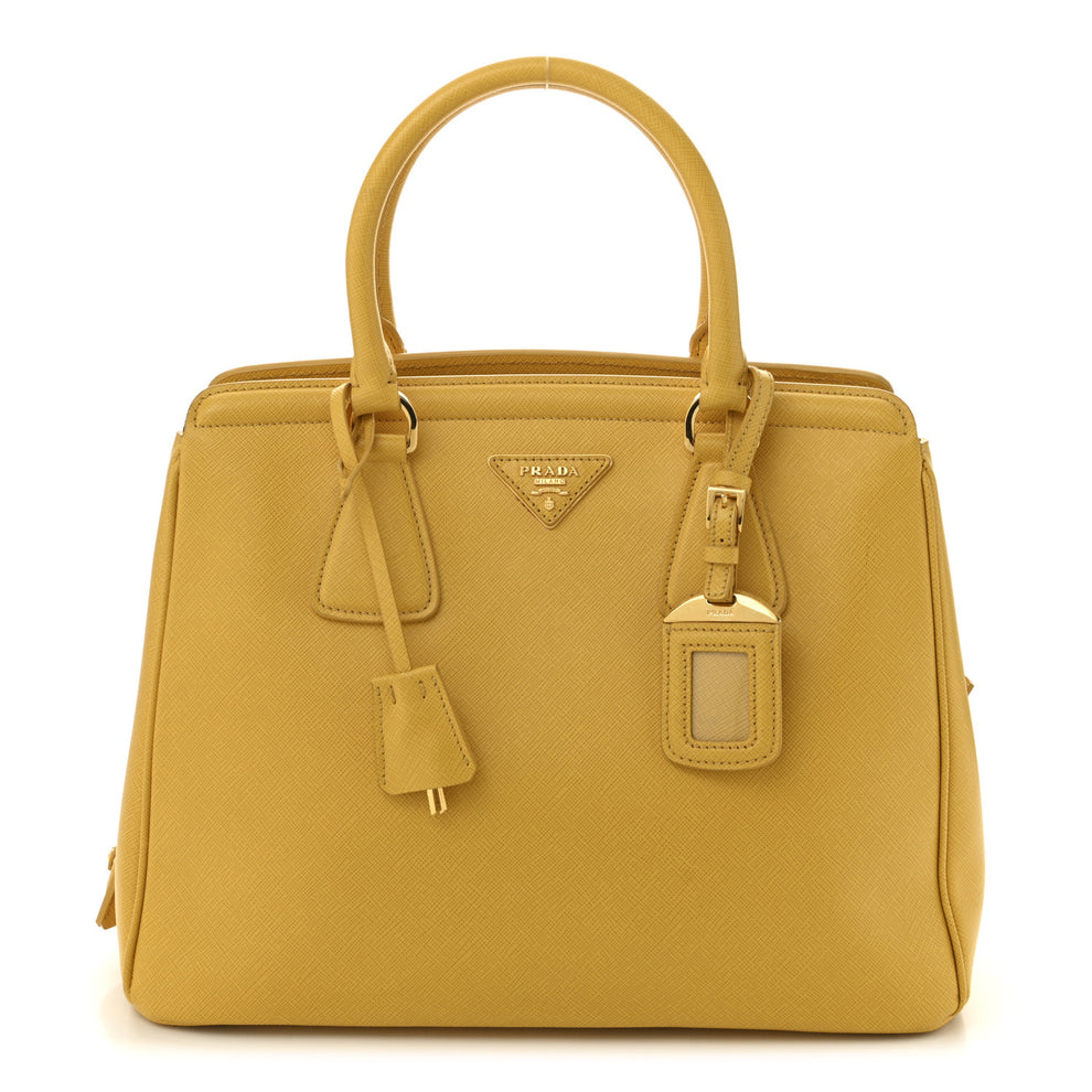 Saffiano Lux Parabole Tote Mimosa