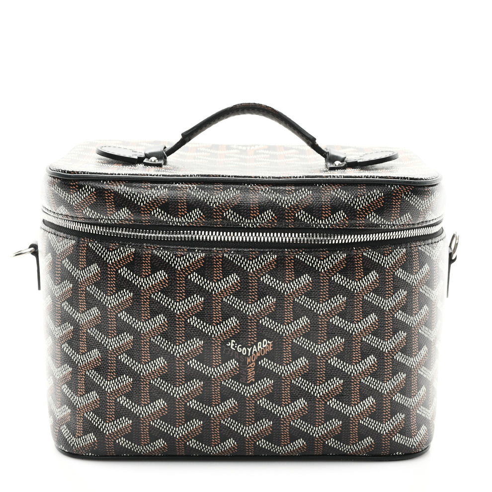 Goyardine Muse Vanity Case Black