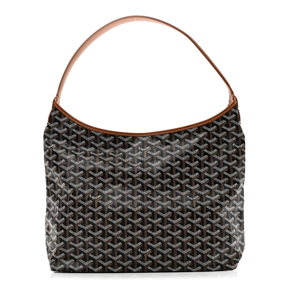 Goyardine Boheme Hobo Black Gold