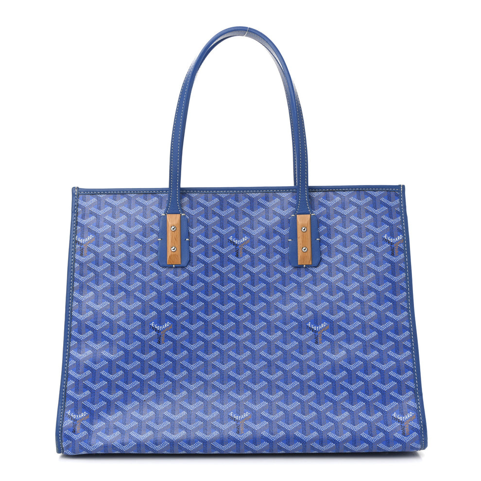 Goyardine Marquises Tote Sky Blue