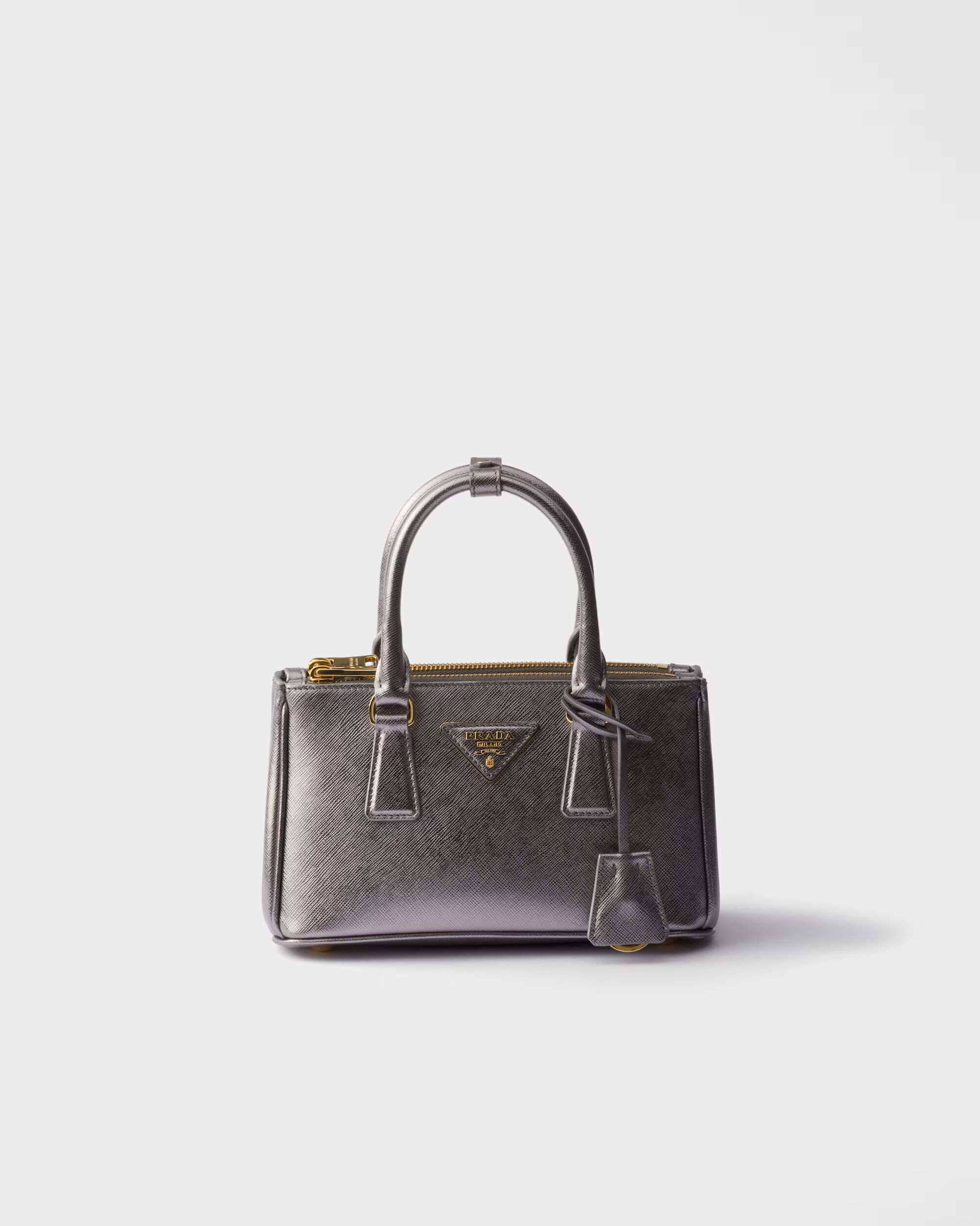 Prada Galleria patent Saffiano leather mini-bag