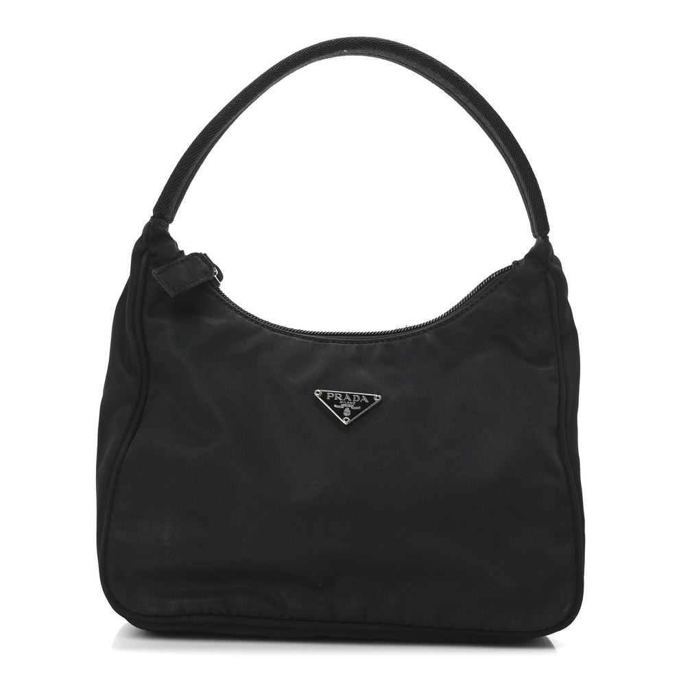 Tessuto Nylon Sport Mini Shoulder Bag Black