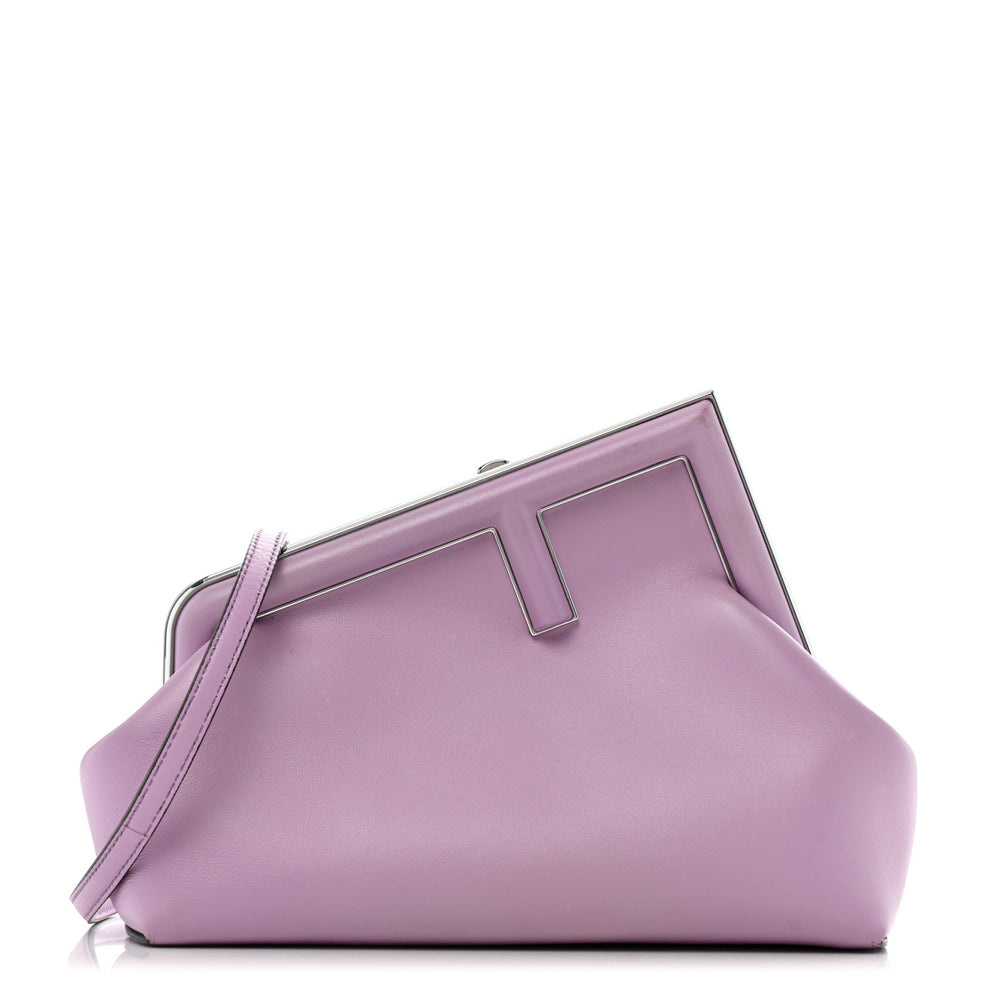 Shiny Nappa Small Fendi First Violetta