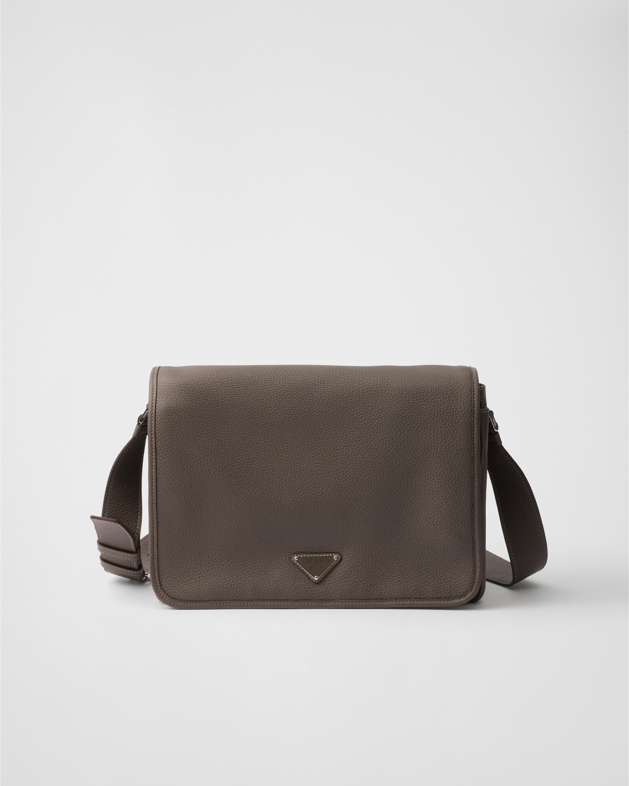 Leather shoulder bag