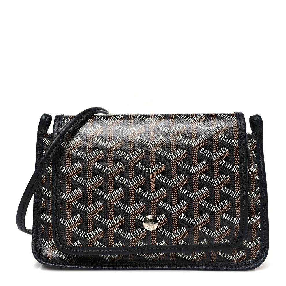 Goyardine Plumet Wallet Clutch Black