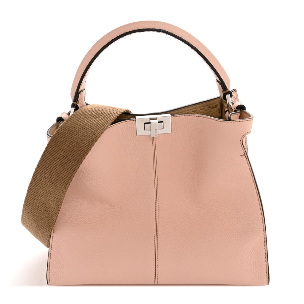 Cuoio Romano Selleria Bi-Color Medium Peekaboo X-Lite Panna Camelia