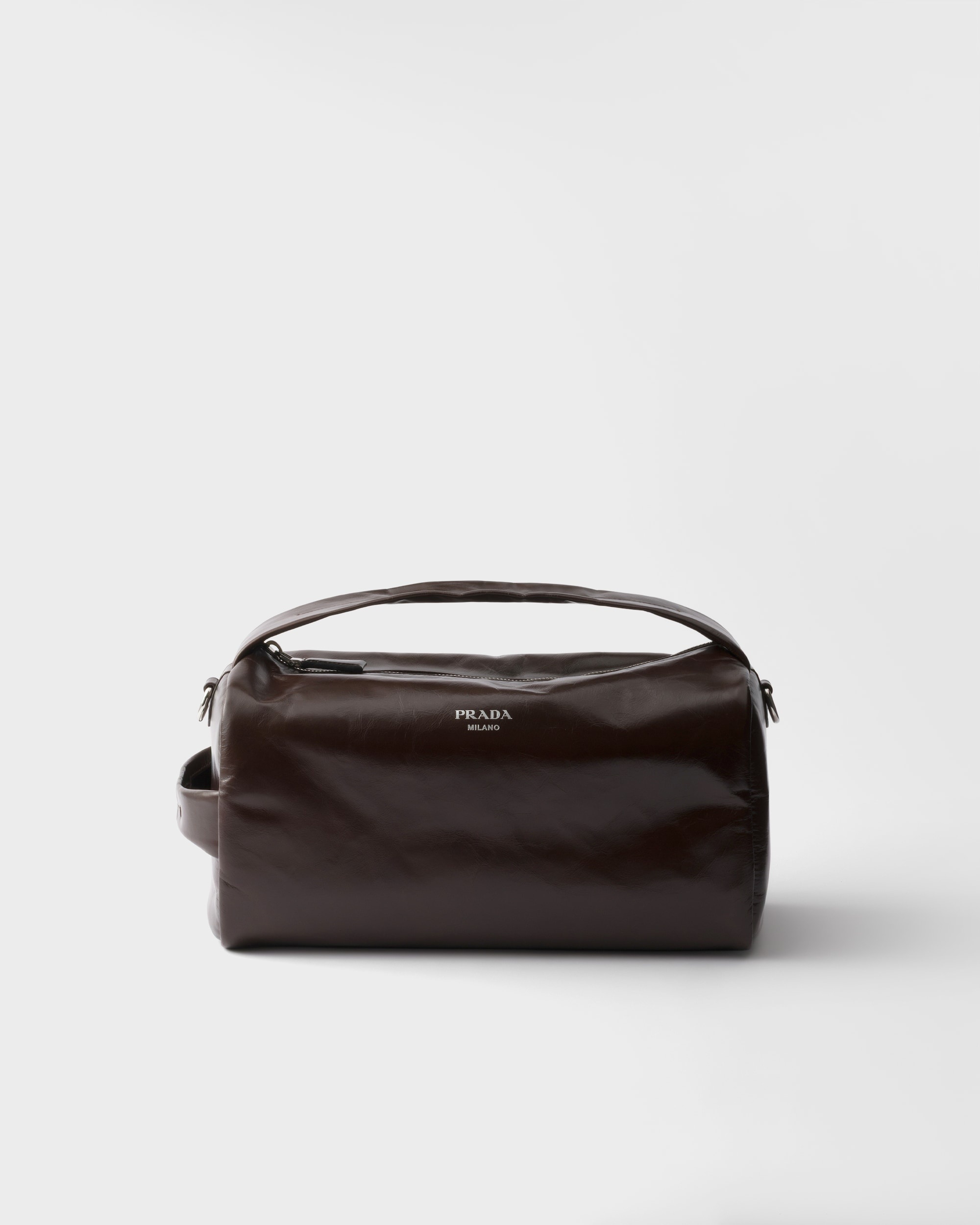 Leather shoulder bag