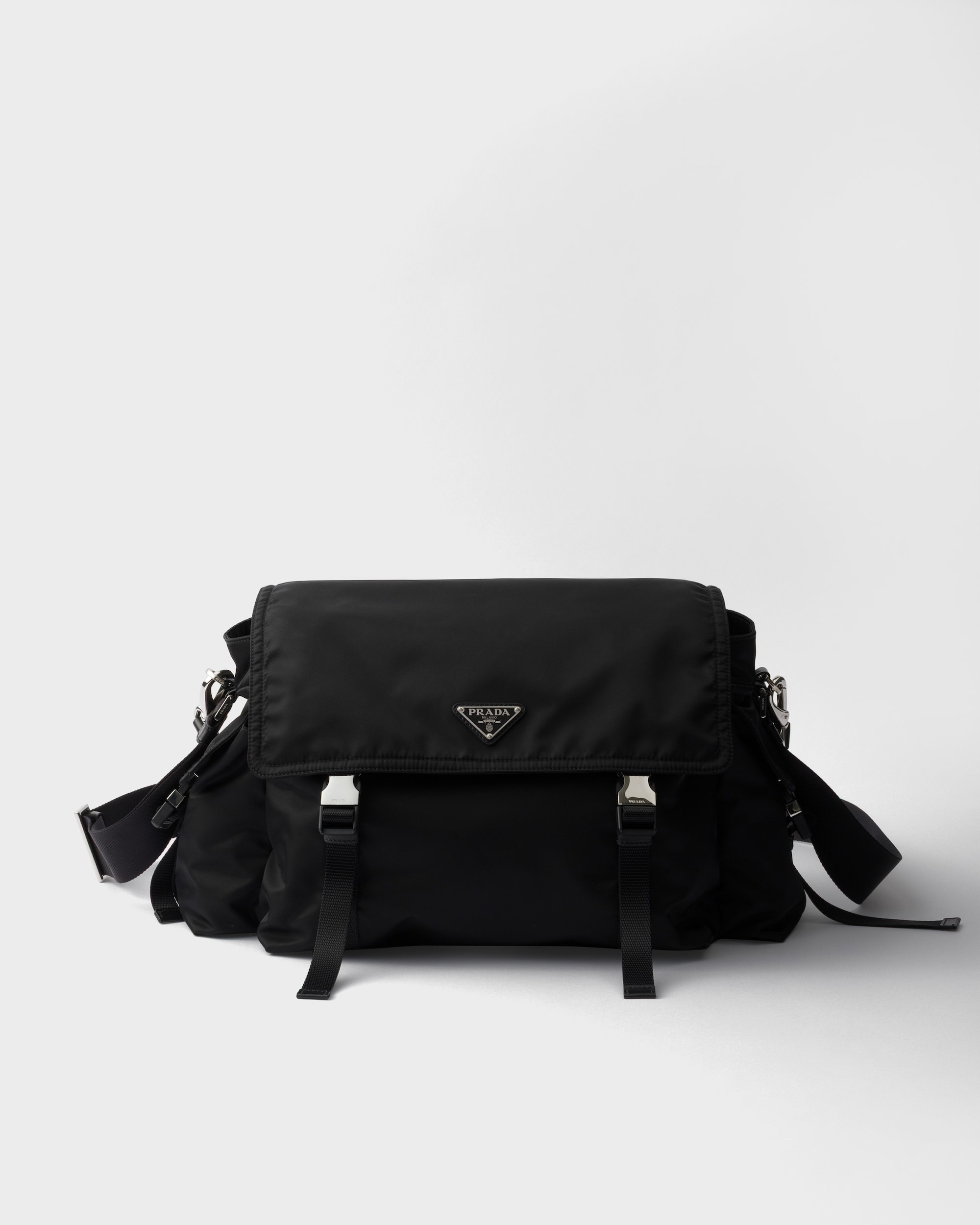 Prada Explore Re-Nylon and leather bag