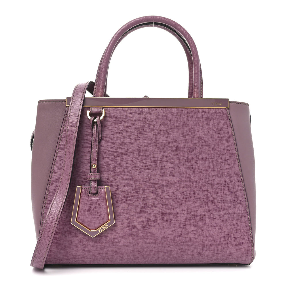 Vitello Elite Flamingo Regular 2Jours Tote Lilla Glicine