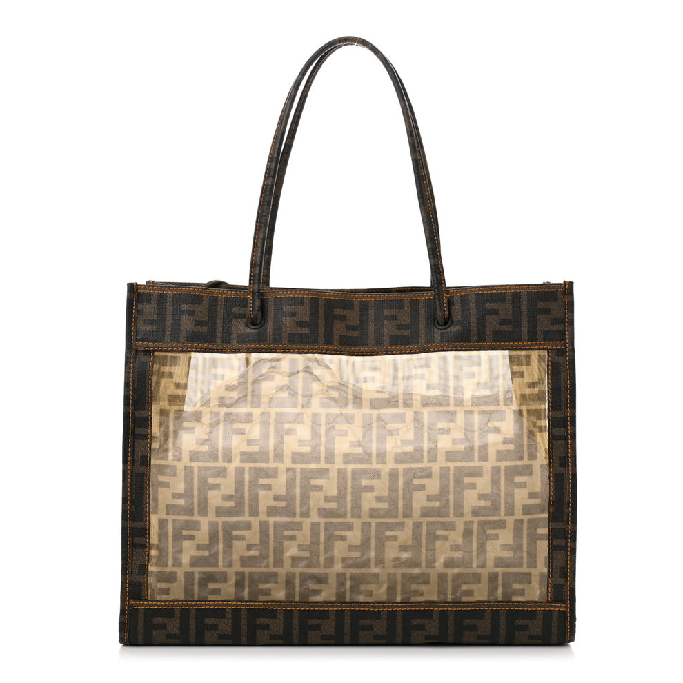 Mesh Glazed Fabric FF 1974 Tote Tobacco