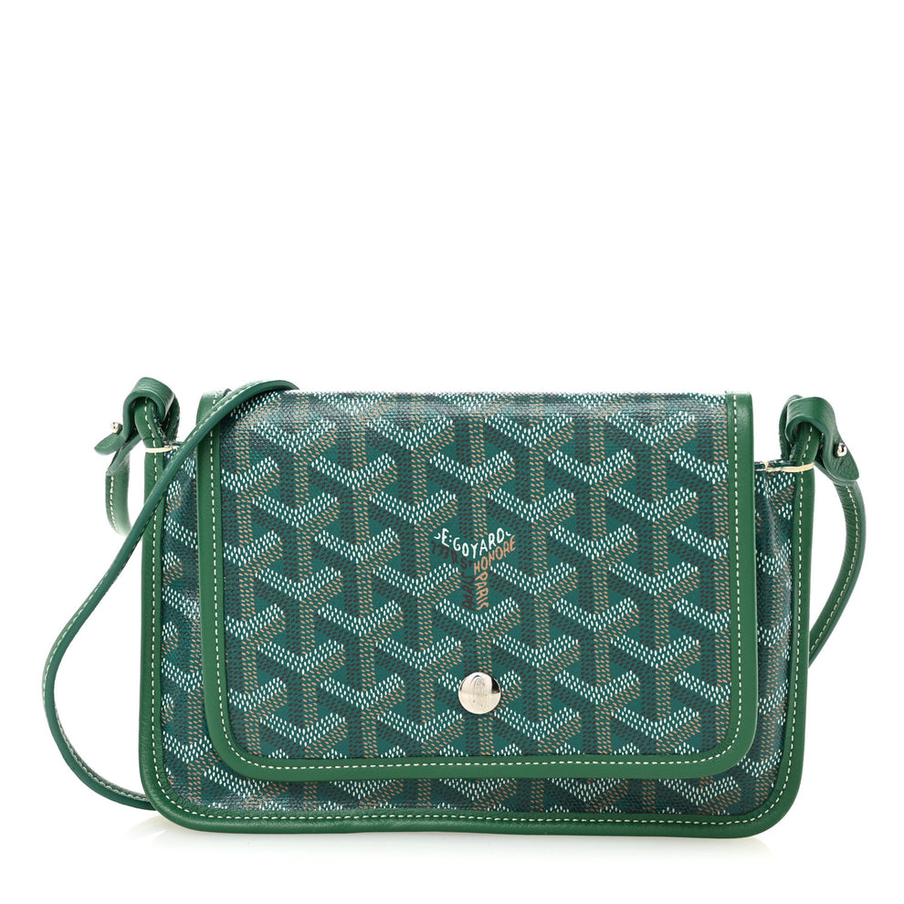 Goyardine Plumet Wallet Clutch Green