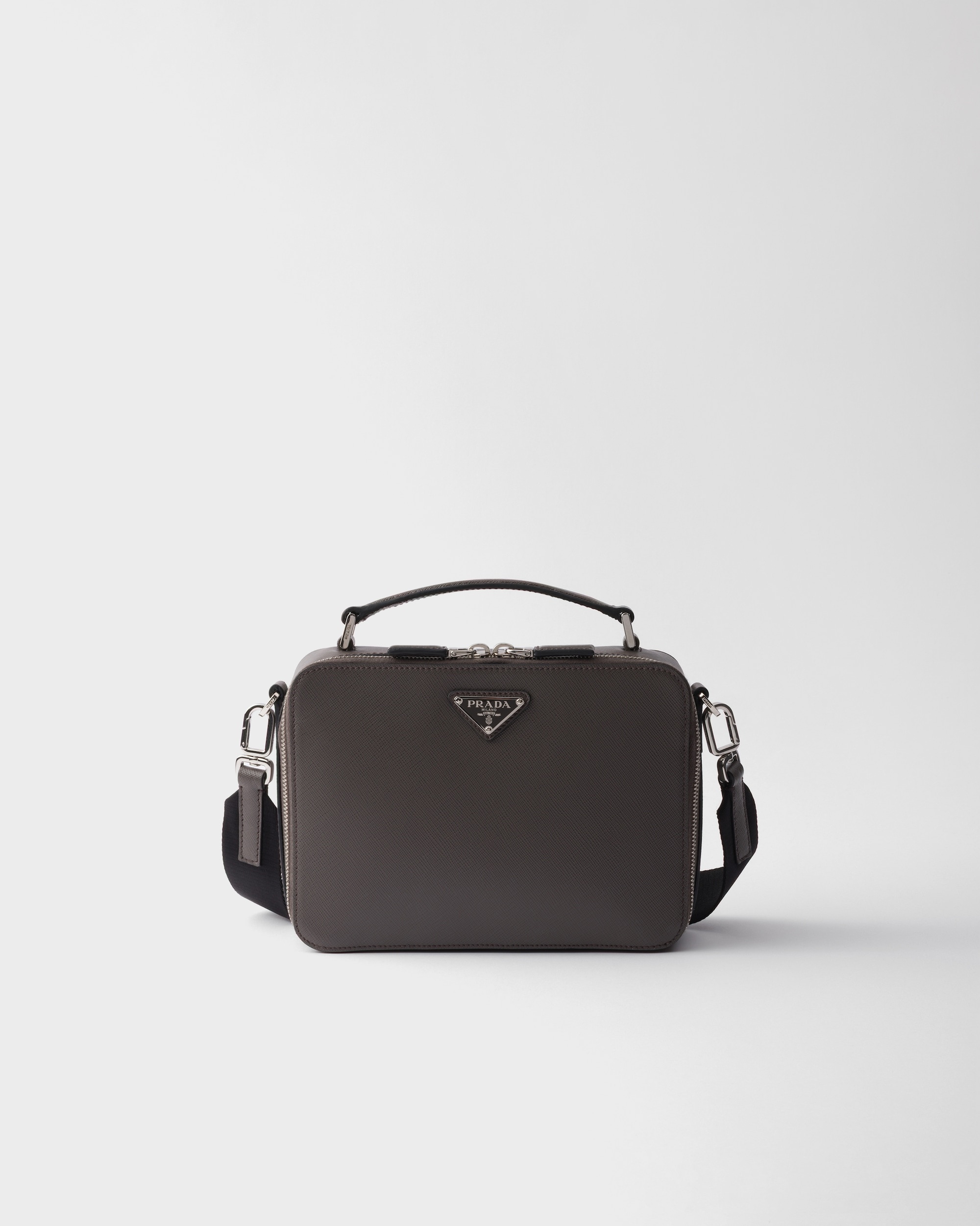 Prada Brique medium Saffiano leather bag