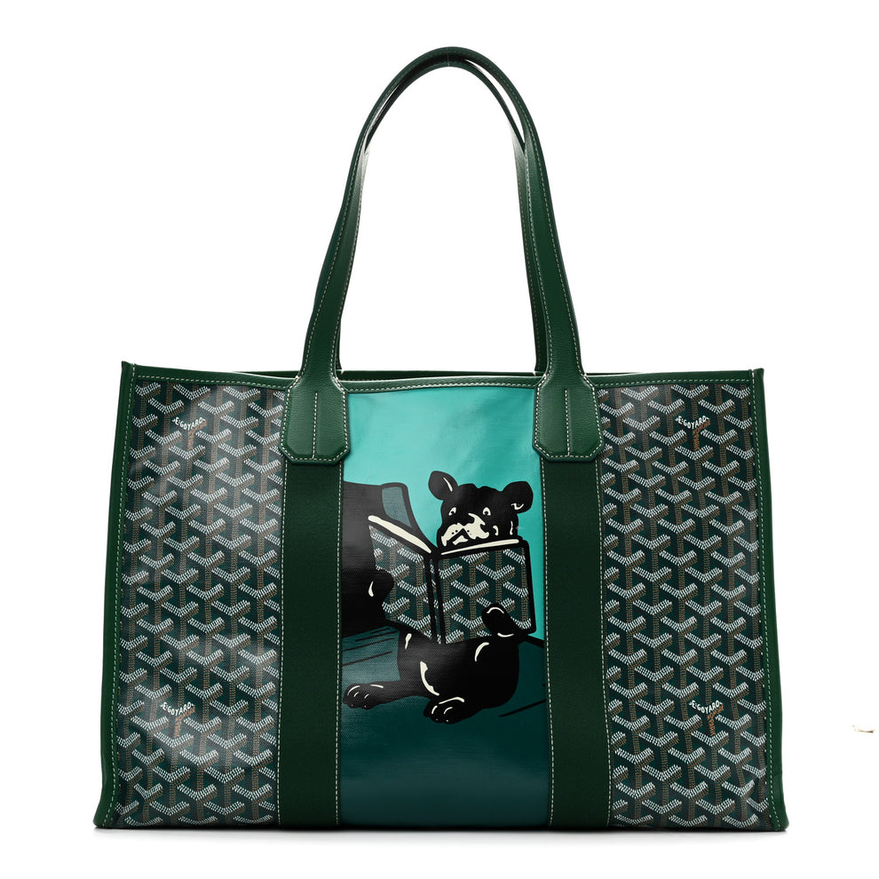 Goyardine Villette Tote Green