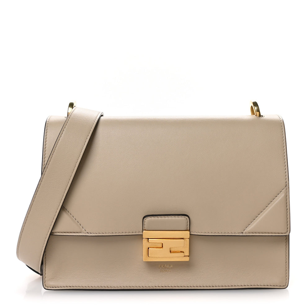 Vitello Grace Matte F is Fendi Kan U Shoulder Bag Nuvola