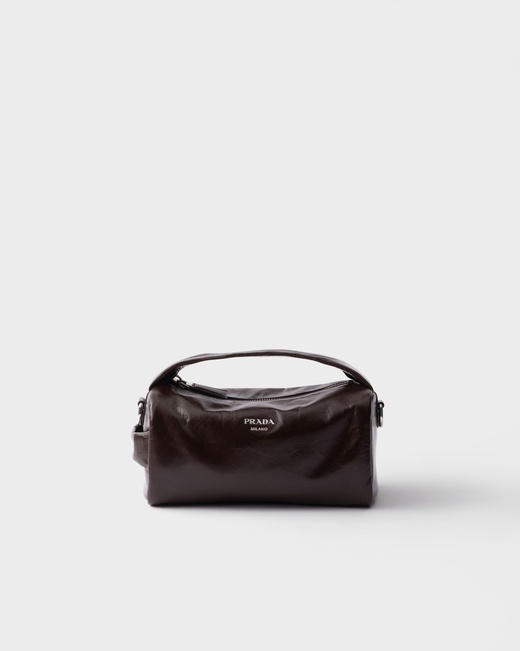 Leather shoulder bag