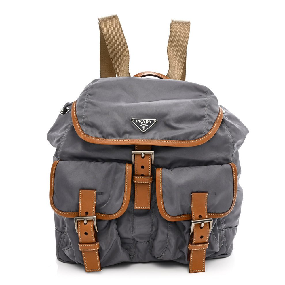 Nylon Vela Backpack Ardesia