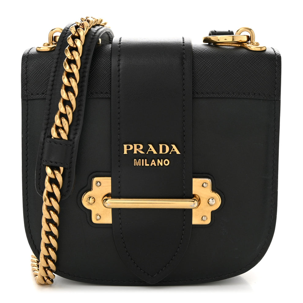 City Calf Saffiano Cahier Crossbody Bag Green