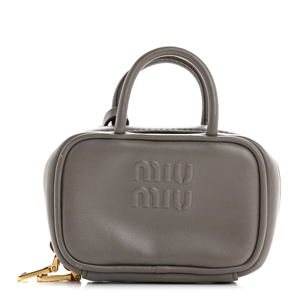 Calfskin Beau Micro Bag Argilla