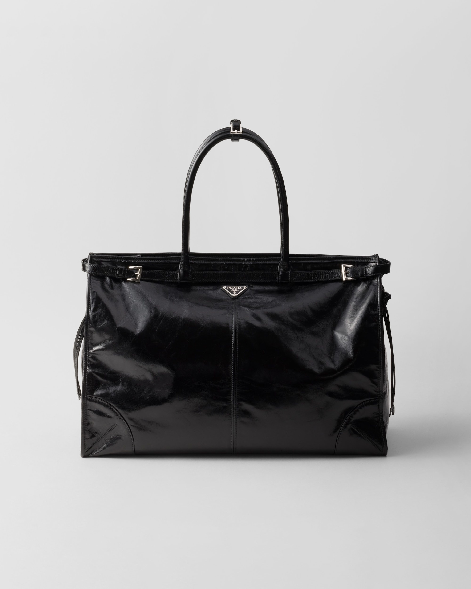 Prada Bonnie leather tote bag