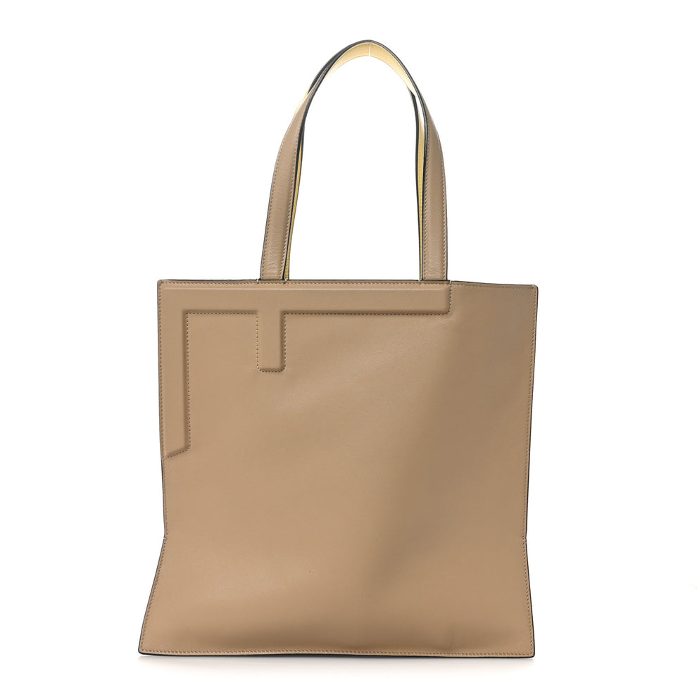 Vitello Bellagio Medium Fendi Flip Beige Amido Sorbet Anice