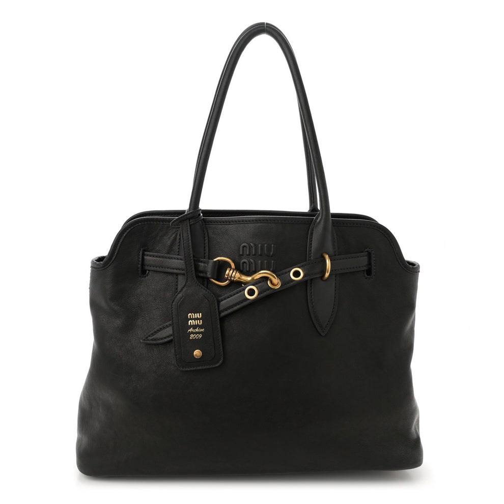 Nappa Medium Aventure Bag Black