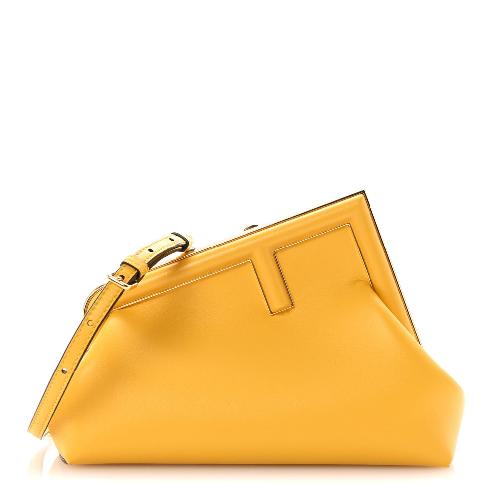 Shiny Nappa Small Fendi First Mimosa