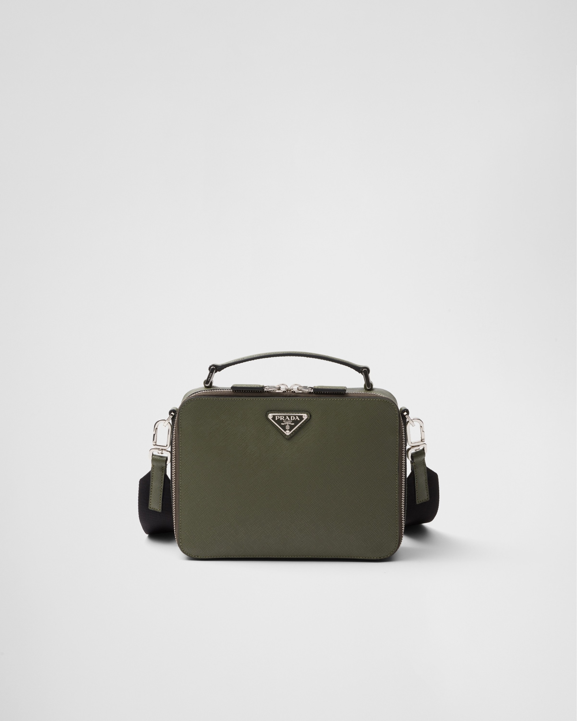 Prada Brique medium Saffiano leather bag