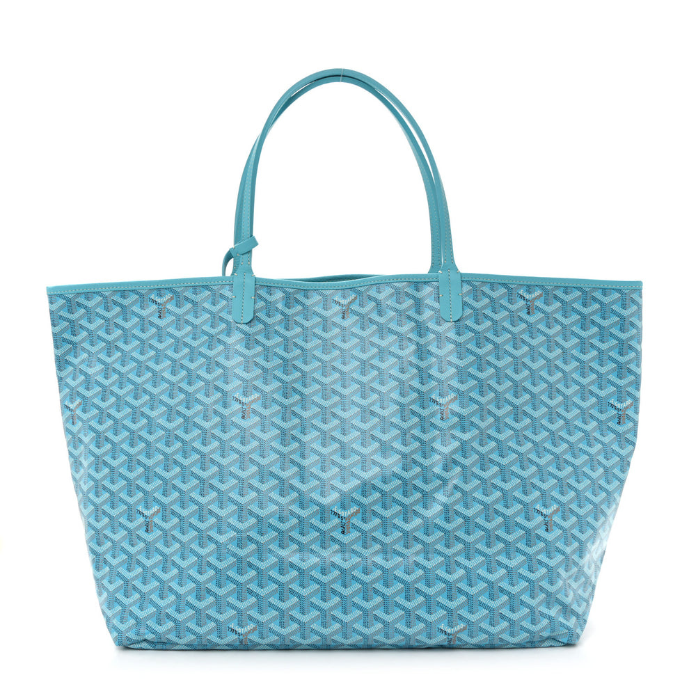 Goyardine Saint Louis GM Balise Beach Towel Set Turquoise