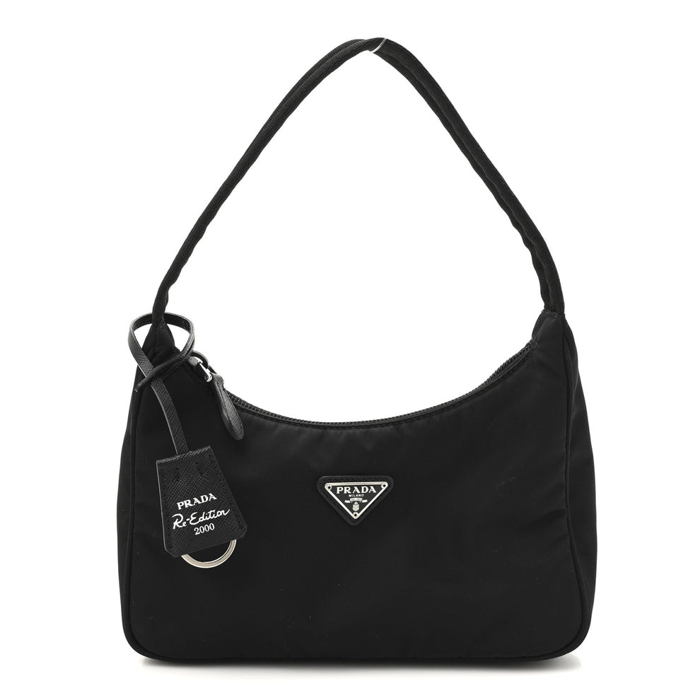 Tessuto Nylon Mini Re-Edition 2000 Bag Black