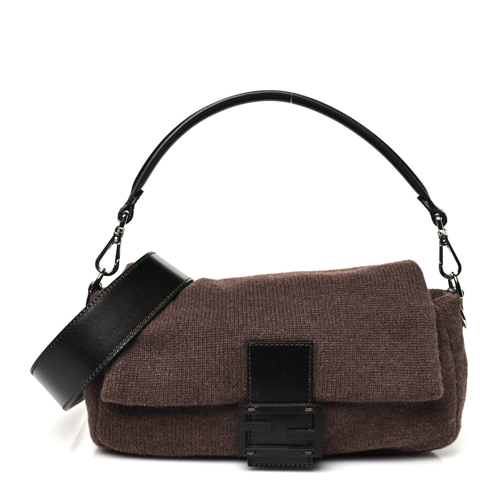 Cashmere Vitello Grace Baguette Brown